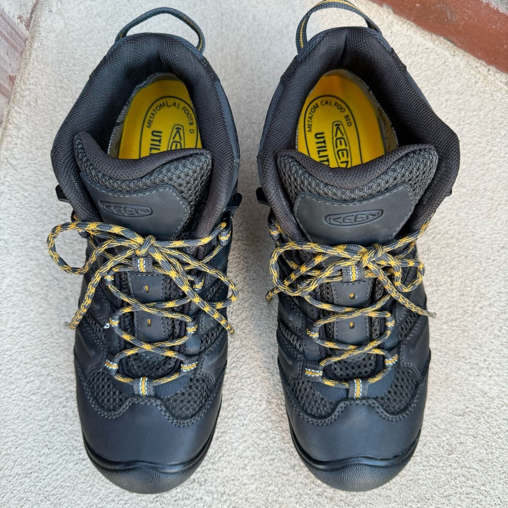 KEEN Lansing Mid Waterproof (Steel Toe) Utility Shoe Men’s Sz 9EE - Picture 5 of 9